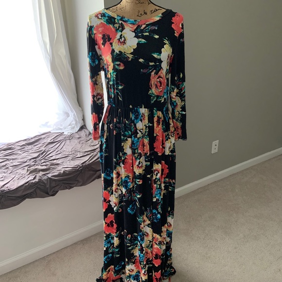 reb and j 220 floral dress